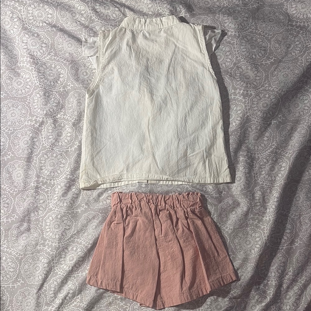 Hurave Ivory Textured Top - Picture 3 of 5